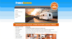 Desktop Screenshot of francocaravan.it